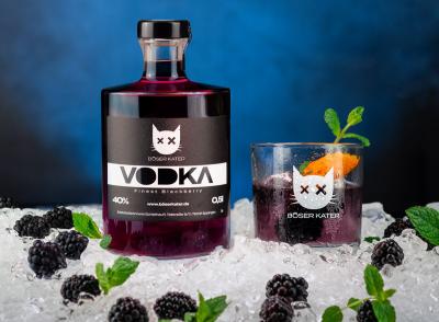 Böser Kater Blackberry Vodka 40% Vol.