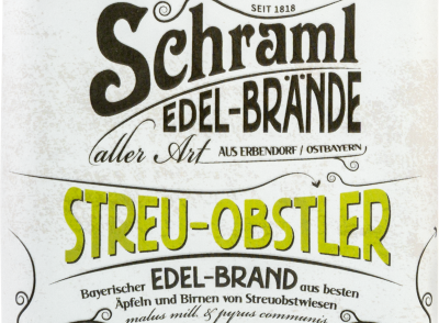 Schraml Streu-Obstler, Obstbrand